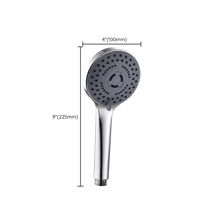 Lisslune | Round Shower Head Plastic Shower Head with Adjustable Spray Pattern