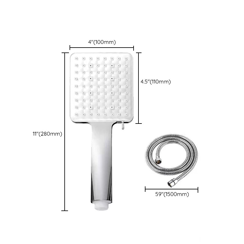 Lisslune | Classic Handheld Showerhead Standard Round Showerheads in Silver