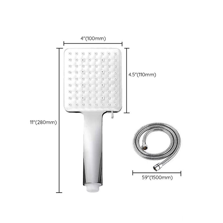 Lisslune | Classic Handheld Showerhead Standard Round Showerheads in Silver
