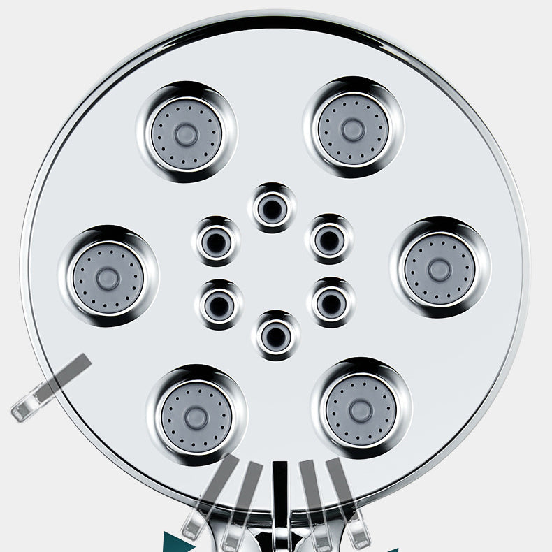 Lisslune | Contemporary Shower Head Plastic Shower Head with Adjustable Water Flow