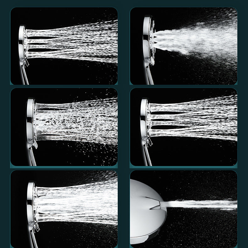 Lisslune | Contemporary Shower Head Plastic Shower Head with Adjustable Water Flow