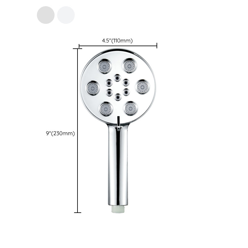 Lisslune | Contemporary Shower Head Plastic Shower Head with Adjustable Water Flow