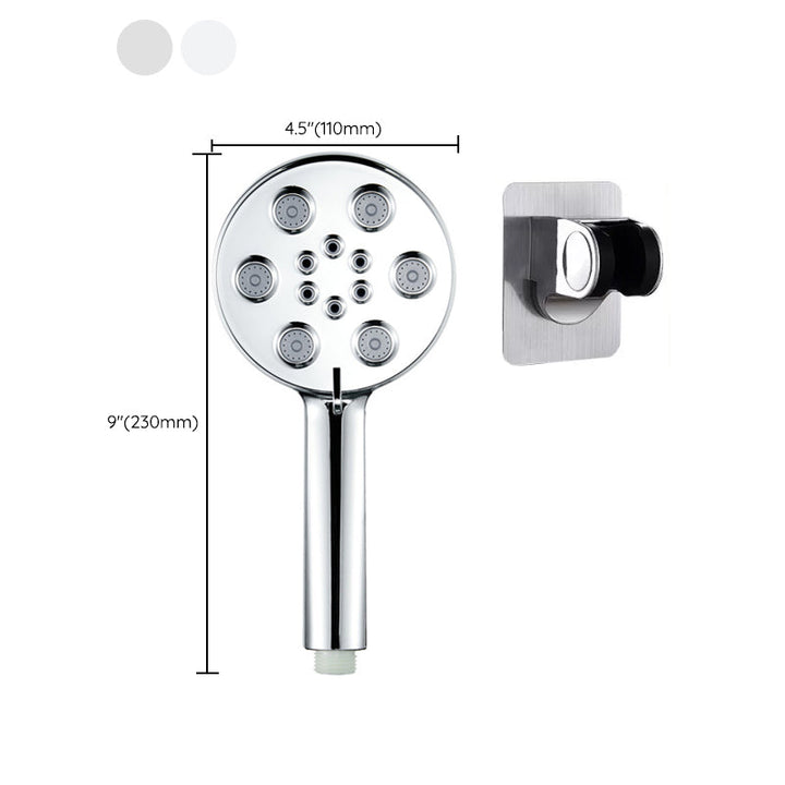 Lisslune | Contemporary Shower Head Plastic Shower Head with Adjustable Water Flow
