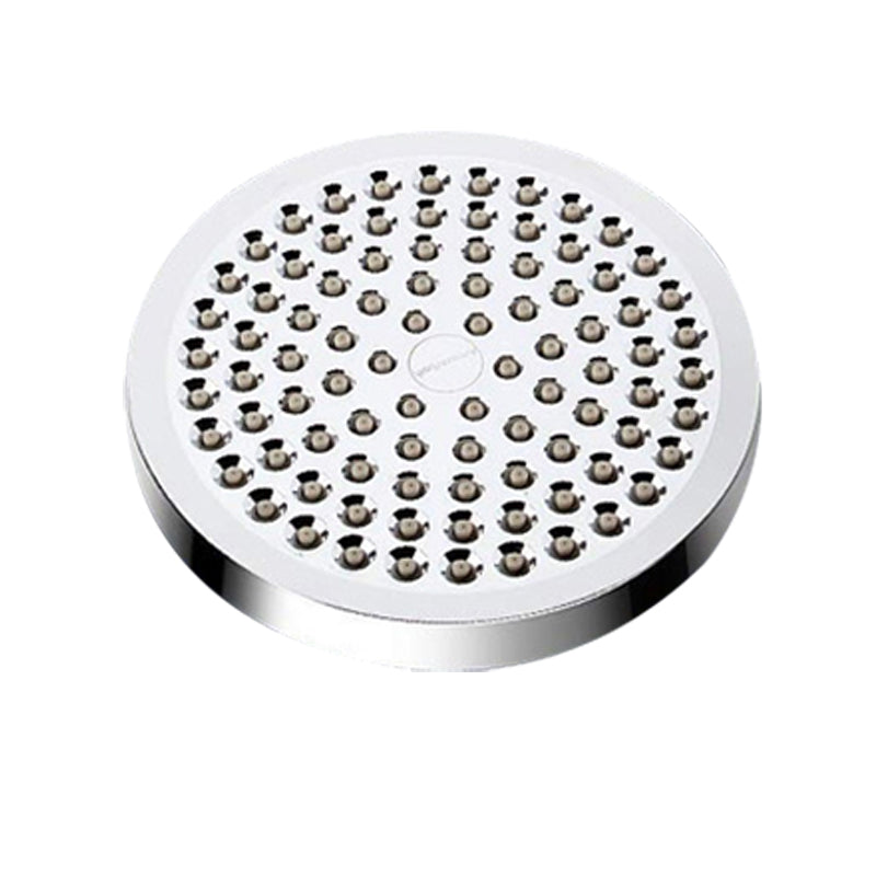 Lisslune | Traditional Shower Head Simple Metal Round Handheld Shower