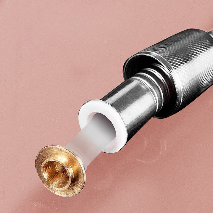 Lisslune | Modern Plastic Shower Head Round Handheld Shower Head with Adjustable Water Flow