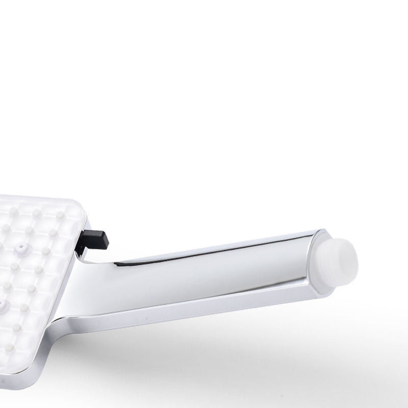 Lisslune | Contemporary Shower Head Square Handheld Shower Head in Silver