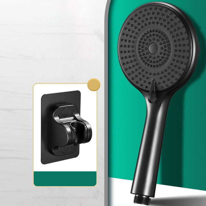 Lisslune | Round Shower Head Plastic Handheld Shower with Adjustable Spray Pattern
