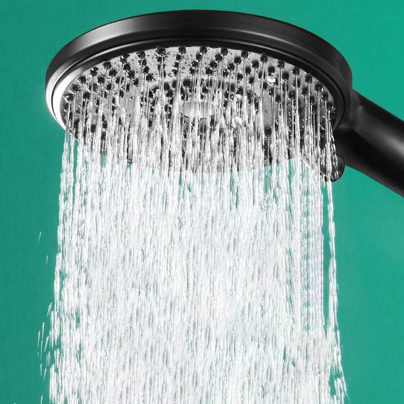 Lisslune | Round Shower Head Plastic Handheld Shower with Adjustable Spray Pattern