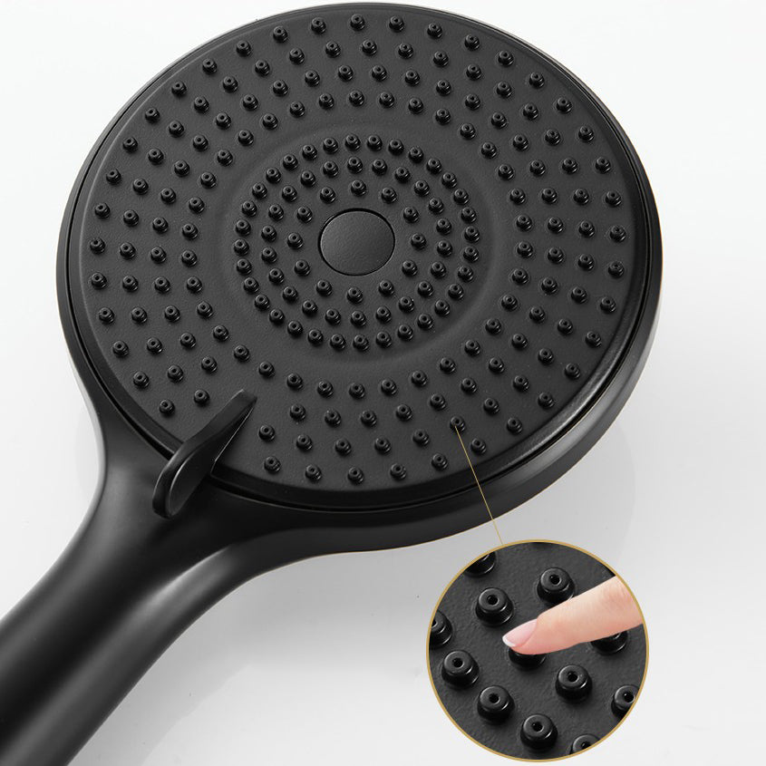 Lisslune | Round Shower Head Plastic Handheld Shower with Adjustable Spray Pattern