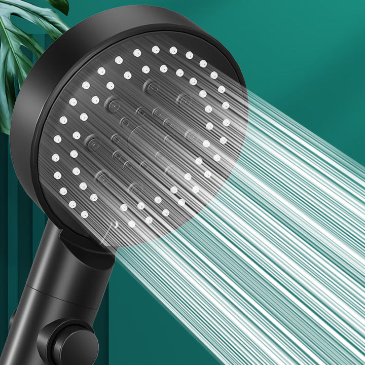 Lisslune | Modern Handheld Supercharged Showerhead Round Turbo Spray Head