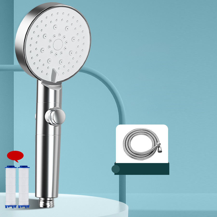 Lisslune | Modern Handheld Supercharged Showerhead Round Turbo Spray Head
