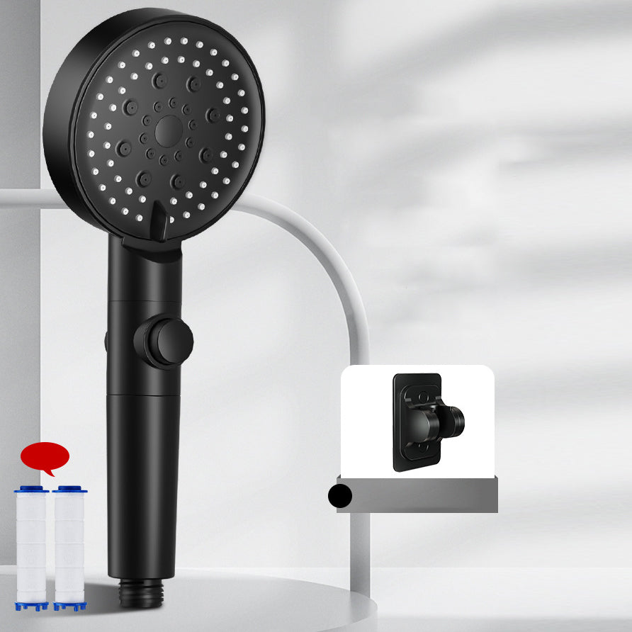 Lisslune | Modern Handheld Supercharged Showerhead Round Turbo Spray Head