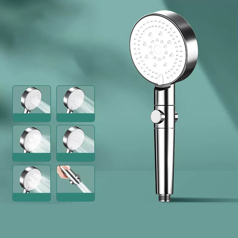 Lisslune | Modern Handheld Supercharged Showerhead Round Turbo Spray Head