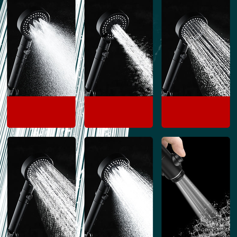 Lisslune | Modern Handheld Supercharged Showerhead Round Turbo Spray Head