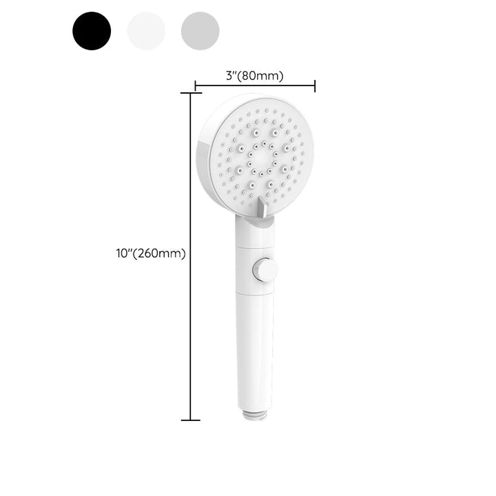 Lisslune | Modern Handheld Supercharged Showerhead Round Turbo Spray Head