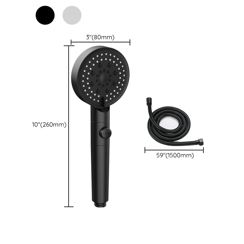 Lisslune | Modern Handheld Supercharged Showerhead Round Turbo Spray Head