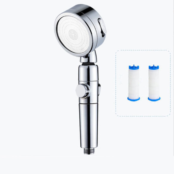 Lisslune | Modern Handheld Supercharged Showerhead Round 3 Setting Spray Head