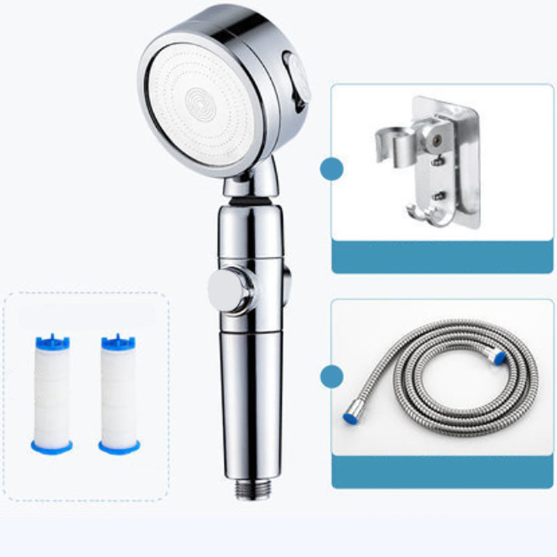 Lisslune | Modern Handheld Supercharged Showerhead Round 3 Setting Spray Head