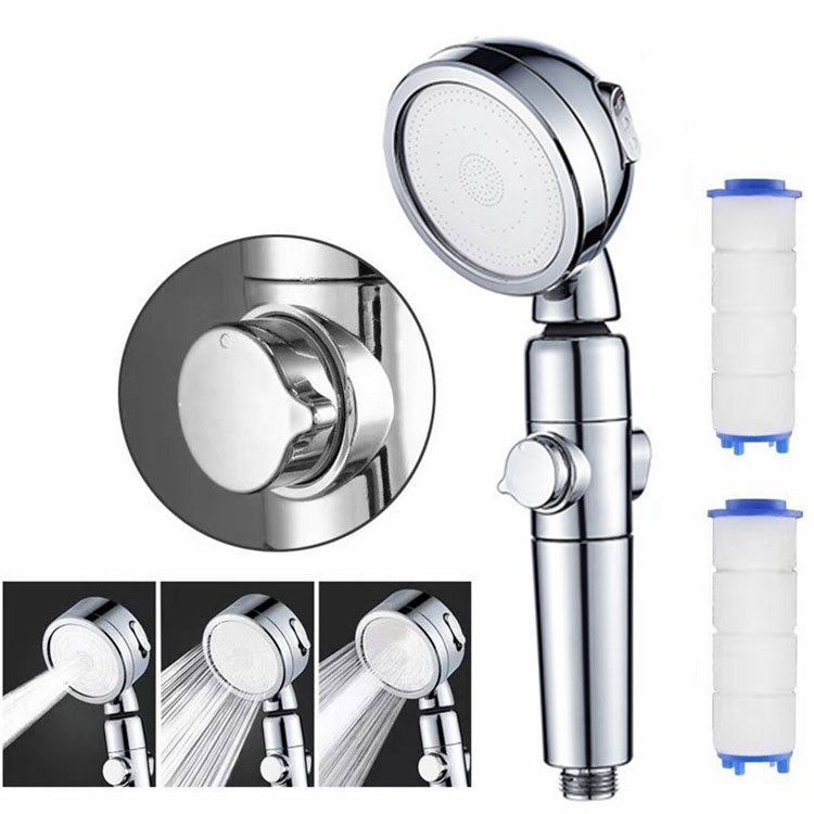 Lisslune | Modern Handheld Supercharged Showerhead Round 3 Setting Spray Head