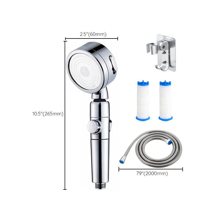 Lisslune | Modern Handheld Supercharged Showerhead Round 3 Setting Spray Head