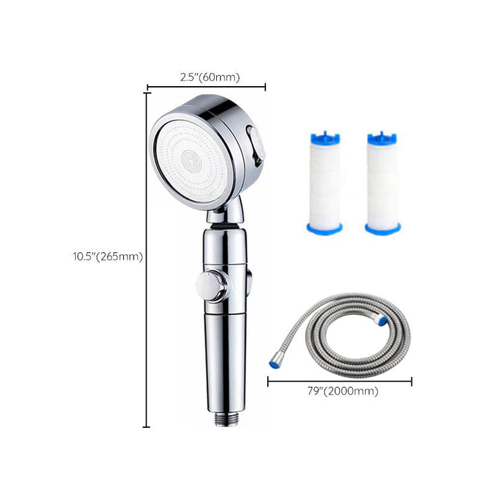 Lisslune | Modern Handheld Supercharged Showerhead Round 3 Setting Spray Head