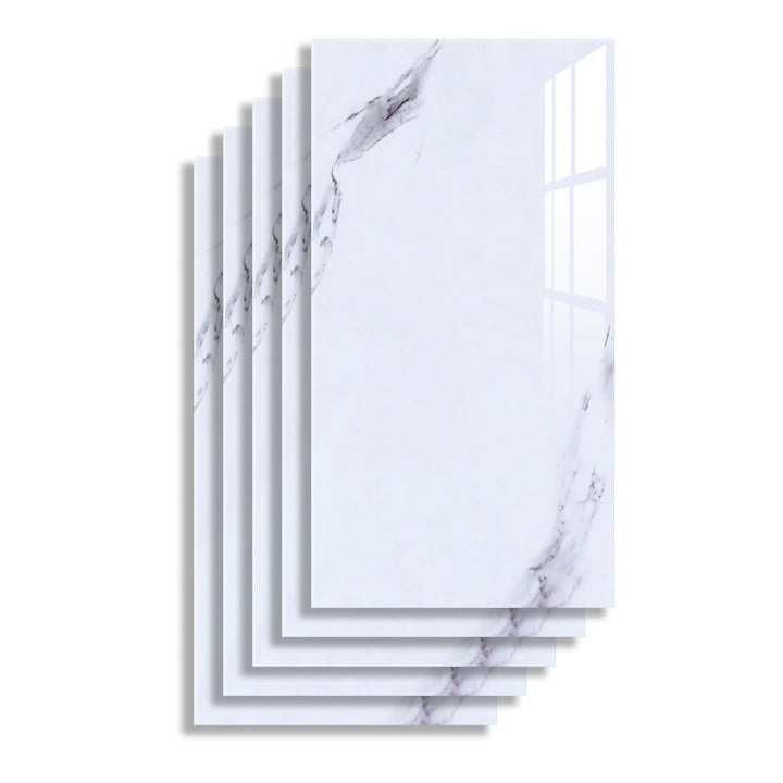 Lisslune | 10-Pack 12" x 23" PVC rectangular Peel & Stick subway tile kitchen and bathroom