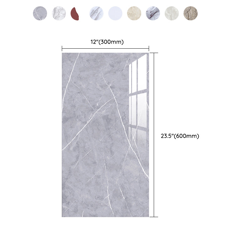 Lisslune | 10-Pack 12" x 23" PVC rectangular Peel & Stick subway tile kitchen and bathroom