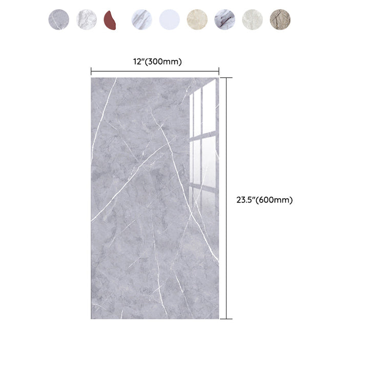 Lisslune | 10-Pack 12" x 23" PVC rectangular Peel & Stick subway tile kitchen and bathroom