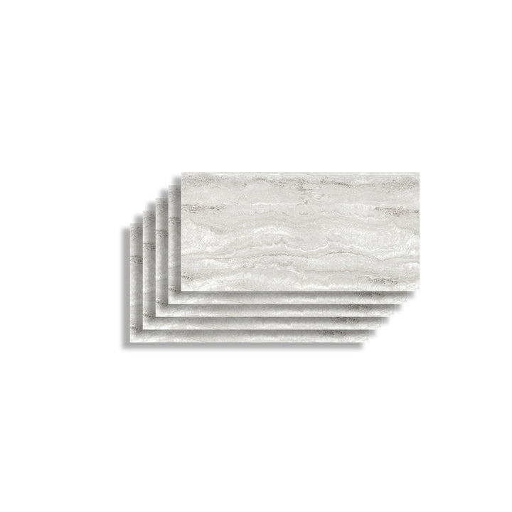 Lisslune | 20 Pack PVC Rectangular Peel & Stick Subway Tiles Kitchen and Bathroom Splashback