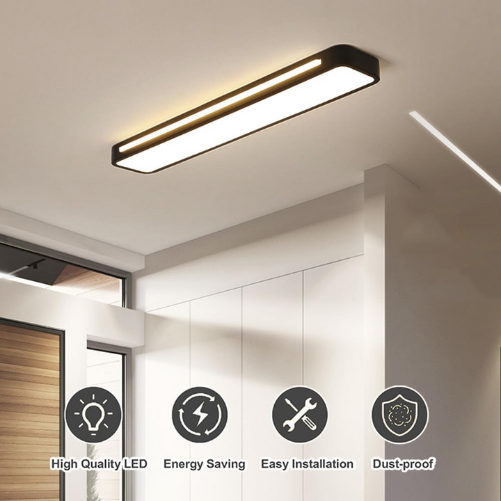 Lisslune | GlowRond – Modern LED Ceiling Light for Hallways, Entrances & Staircases | Energy Efficient & Stylish Design
