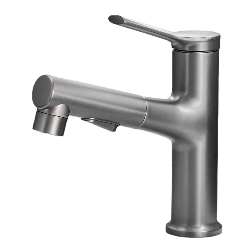 Lisslune | Contemporary Pull-out Sink Faucet with Lever Handle