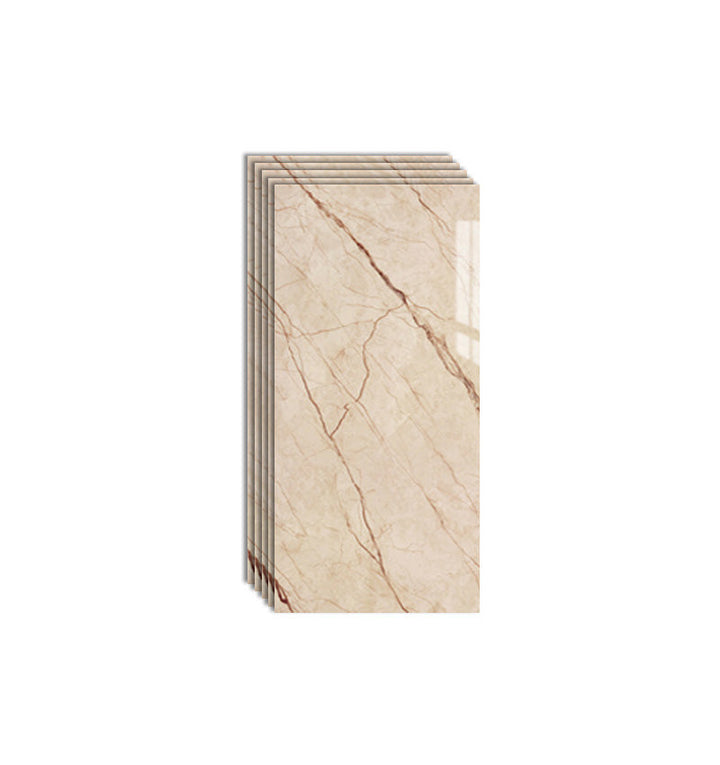 Lisslune | Plastic Peel and Stick Back Wall Single Tile Rectangular Wallpaper