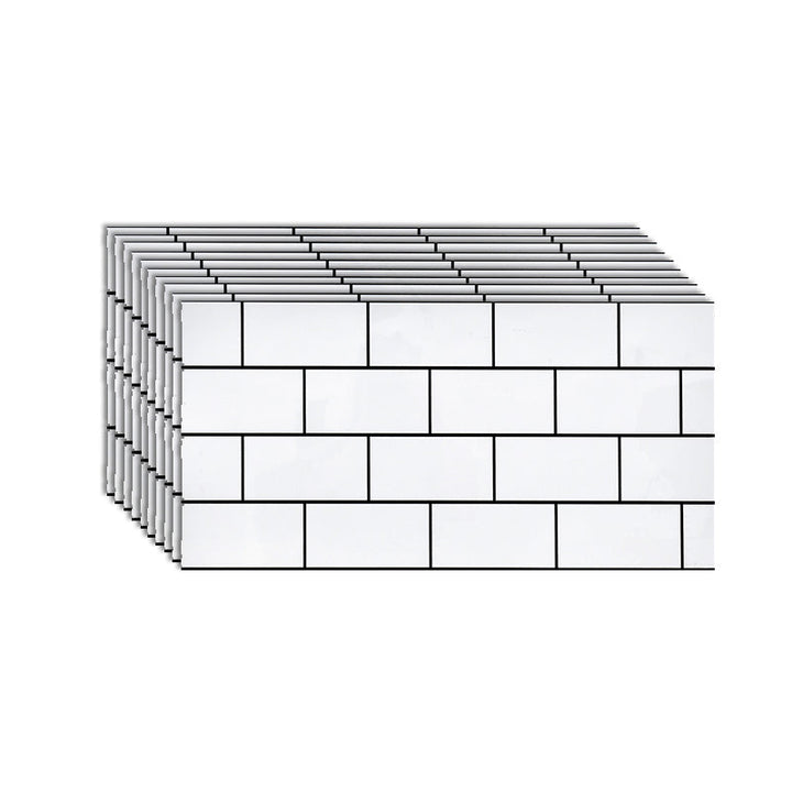 Lisslune | Field tile Peel and Stick backing plate Plastic Peel and Stick backing plate with waterproof