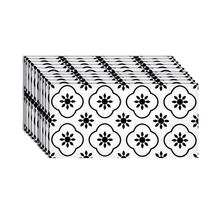 Lisslune | Field Tile Peel and Stick Back Plate Plastic Peel and Stick Back Plate with Waterproof