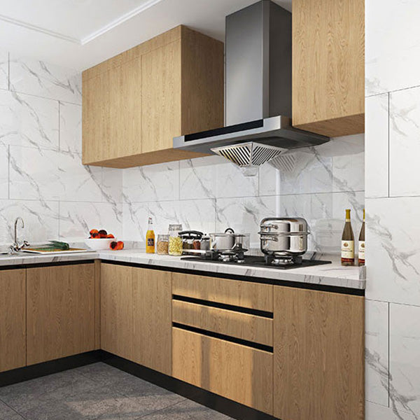 Lisslune | Single Tiles Wallpaper Modern Style PVC Wallpaper with Rectangular Shape