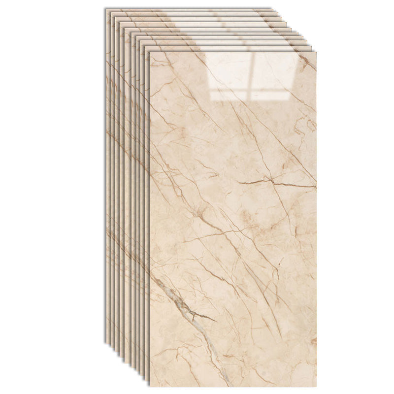 Lisslune | Single Tiles Wallpaper Modern Style PVC Wallpaper with Rectangular Shape