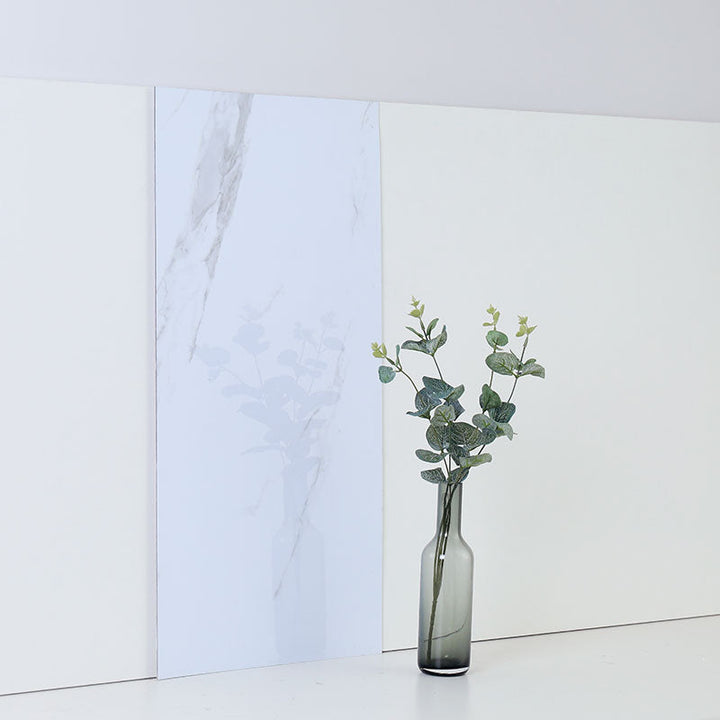 Lisslune | Modern PVC Peel and Stick Wall Tile Single Plate Wallpaper with Rectangular Shape