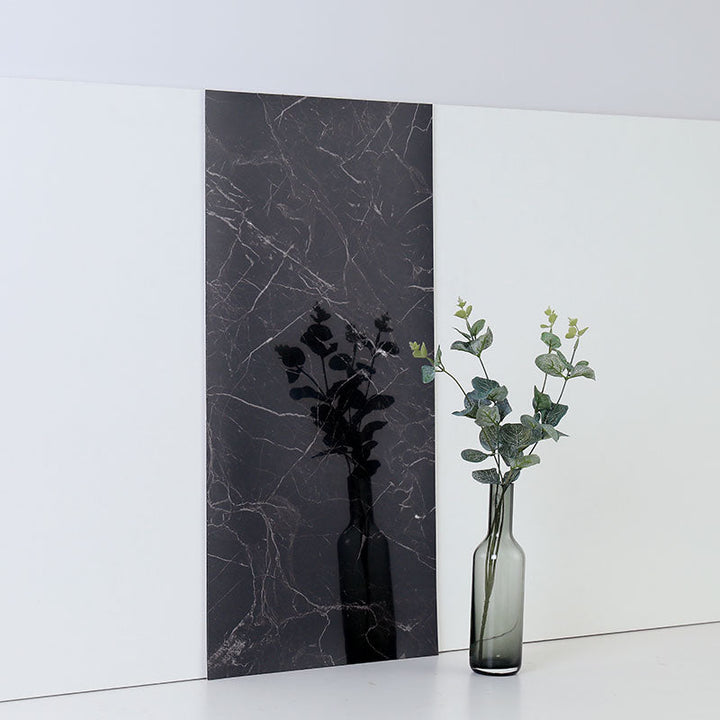 Lisslune | Modern PVC Peel and Stick Wall Tile Single Plate Wallpaper with Rectangular Shape