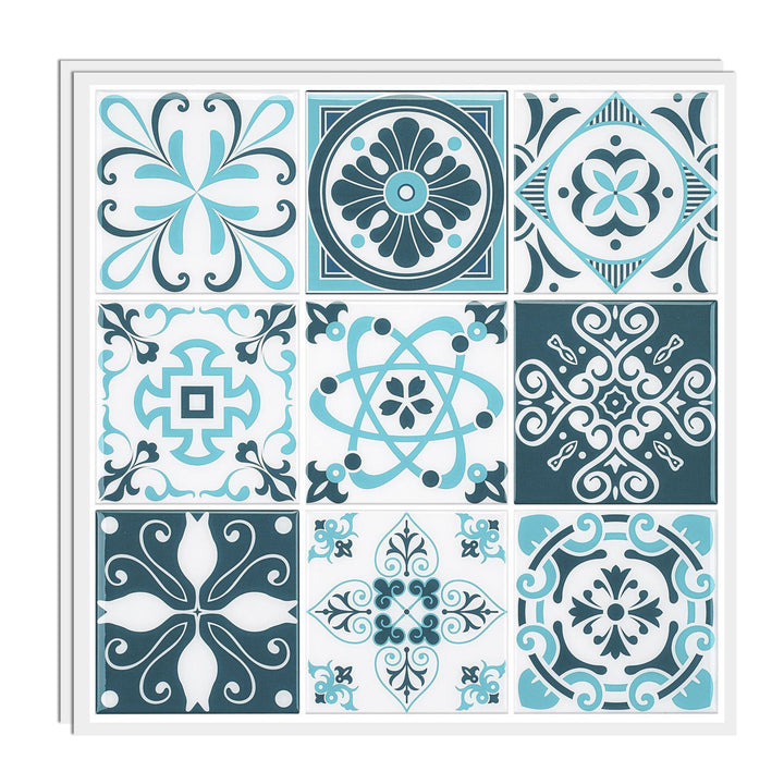 Lisslune | Mosaic tiles for peeling and sticking Modern style wallpaper with square shape