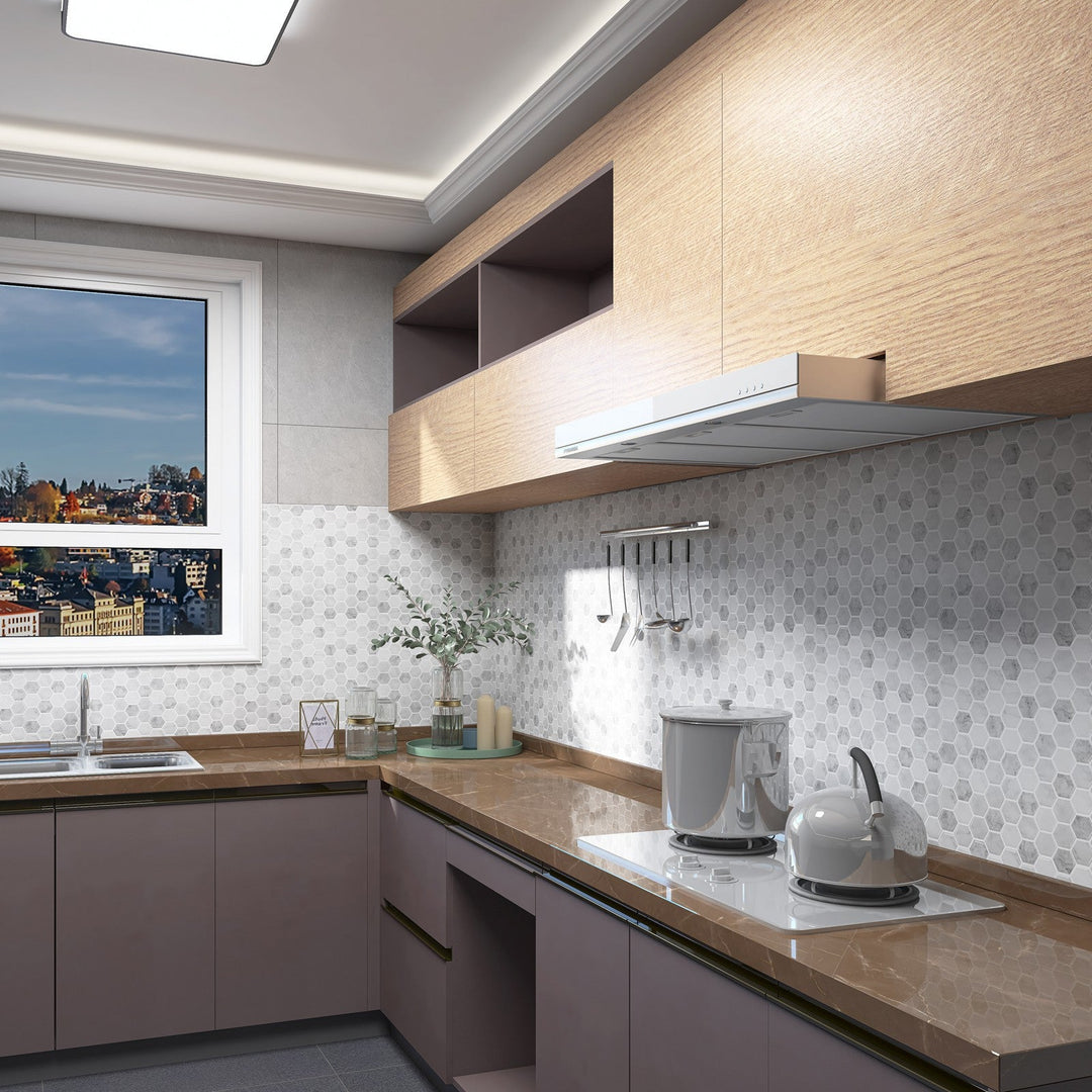 Lisslune | Mosaic tiles for peeling and sticking Modern style wallpaper with square shape