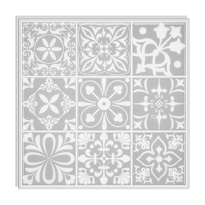Lisslune | Mosaic tiles for peeling and sticking Modern style wallpaper with square shape
