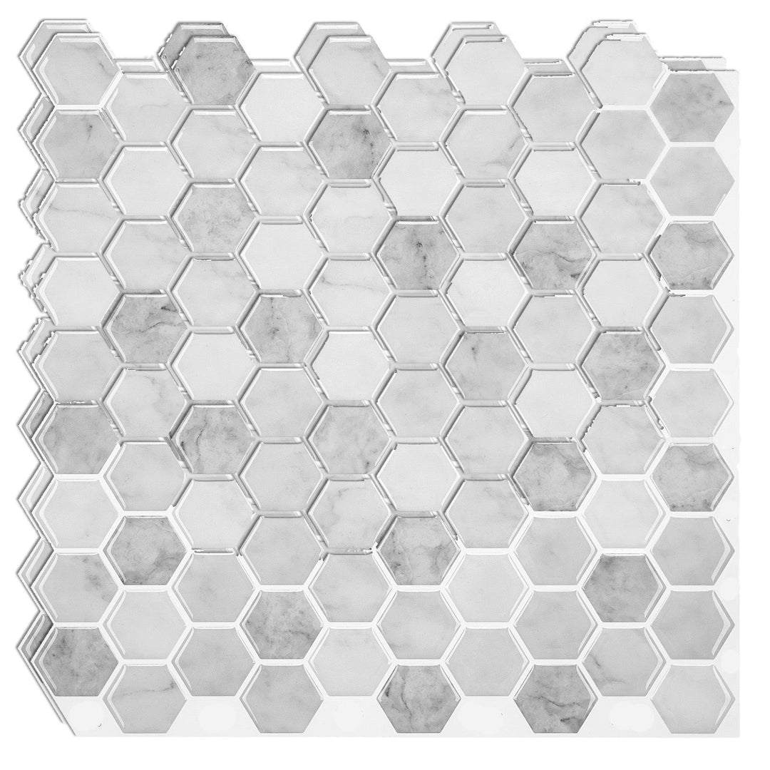 Lisslune | Mosaic tiles for peeling and sticking Modern style wallpaper with square shape
