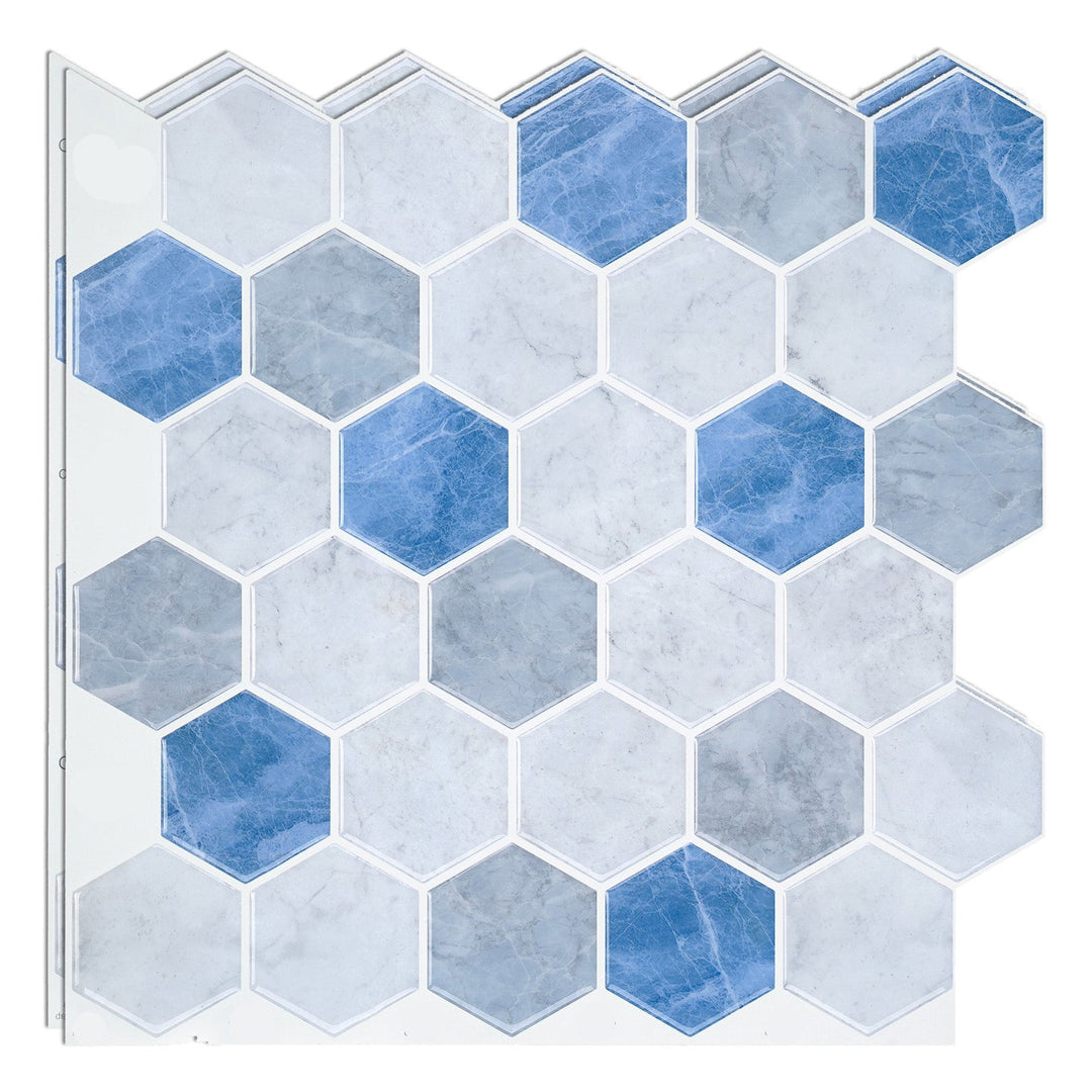 Lisslune | Mosaic tiles for peeling and sticking Modern style wallpaper with square shape
