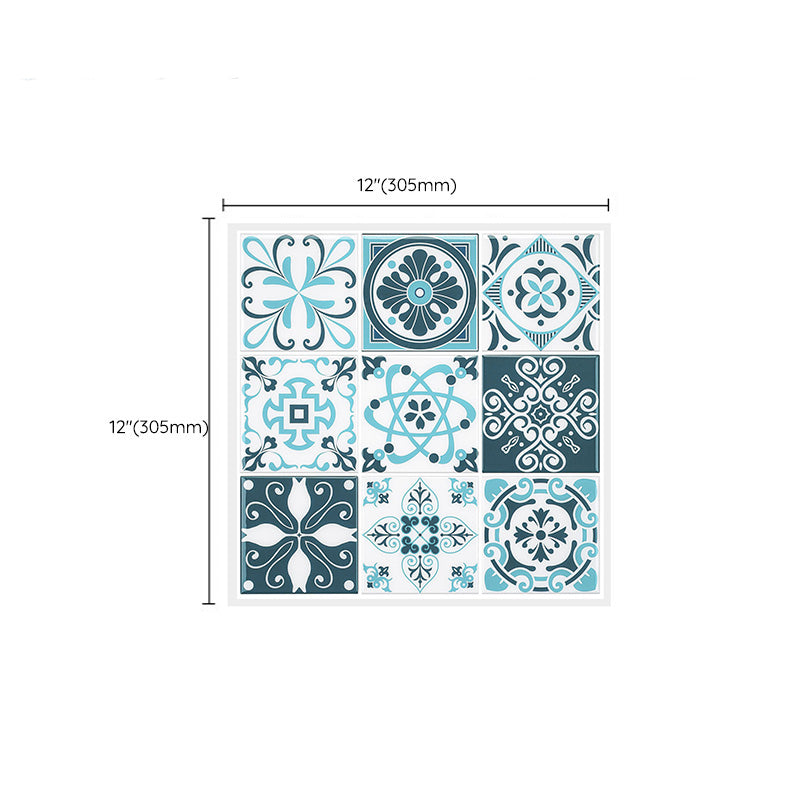 Lisslune | Mosaic tiles for peeling and sticking Modern style wallpaper with square shape