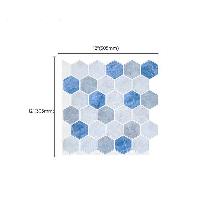 Lisslune | Mosaic tiles for peeling and sticking Modern style wallpaper with square shape