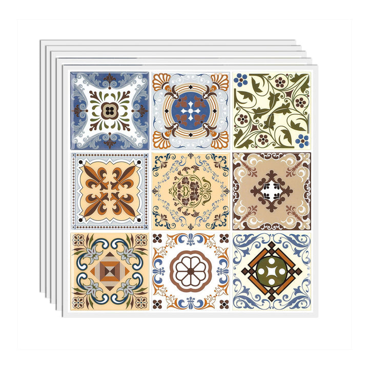 Lisslune | Mosaic Tile Peel and Stick Wall Tile Modern Peel and Stick Wall Tile with Waterproof