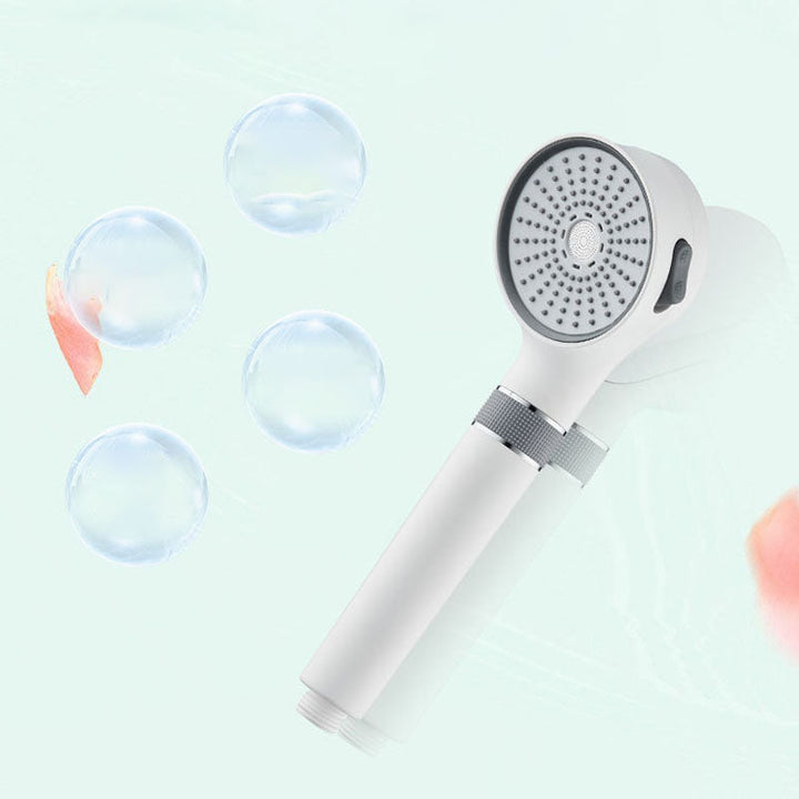 Lisslune | Showerhead 3-Stage Modern Round Plastic Water Filtration Hand Shower