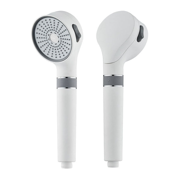 Lisslune | Showerhead 3-Stage Modern Round Plastic Water Filtration Hand Shower