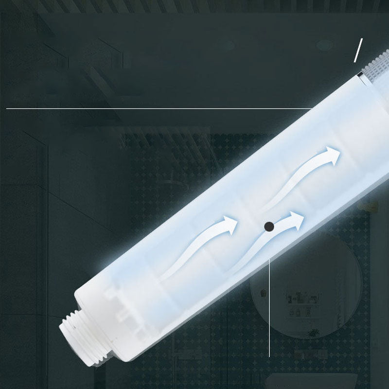 Lisslune | Showerhead 3-Stage Modern Round Plastic Water Filtration Hand Shower