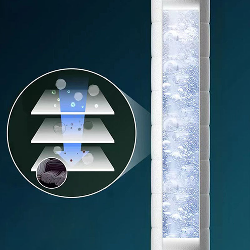 Lisslune | Showerhead 3-Stage Modern Round Plastic Water Filtration Hand Shower